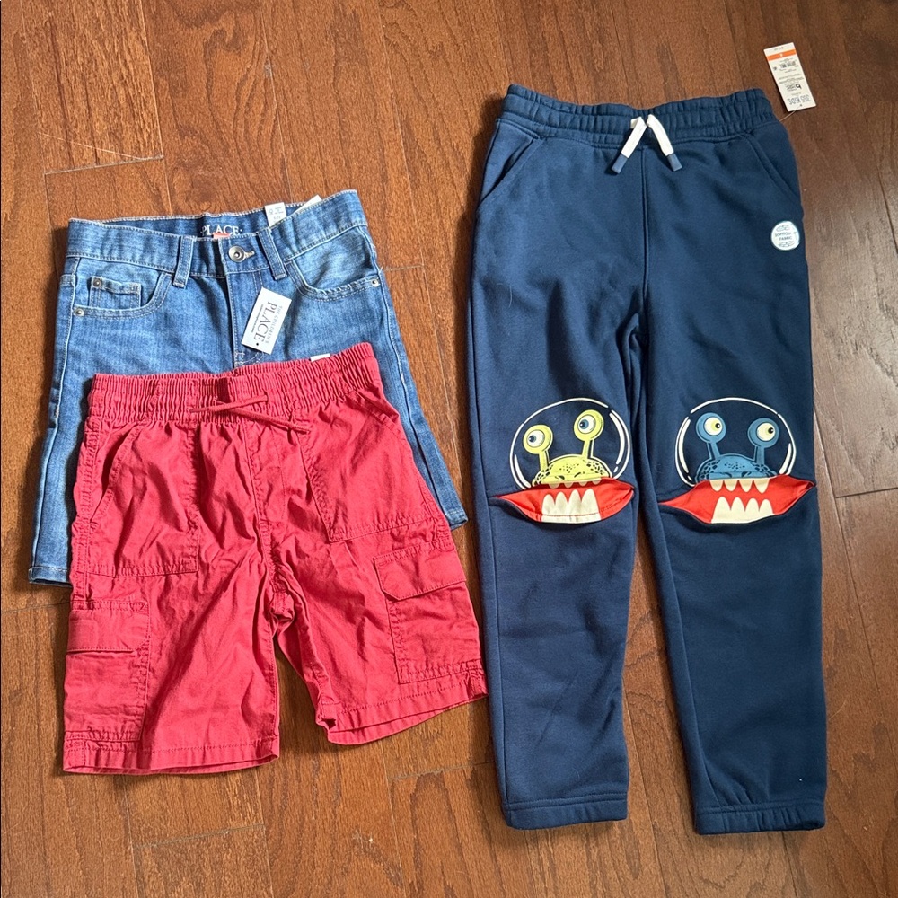 3-Piece Boys’ Clothing Bundle – Size 8 – Children’s Place & 365 Kids – NEW